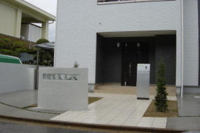 シンプルモダン外構