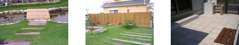 洋風庭園施工例のご紹介。