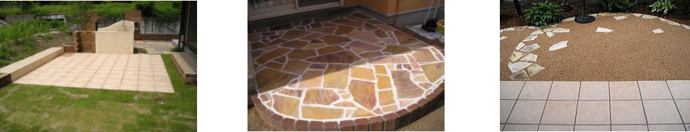 ガ－デンテラス施工例のご紹介。